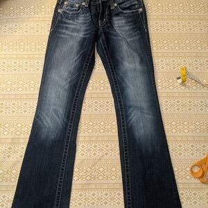 Women's Miss Me Bootcut Blue Jeans Size 27